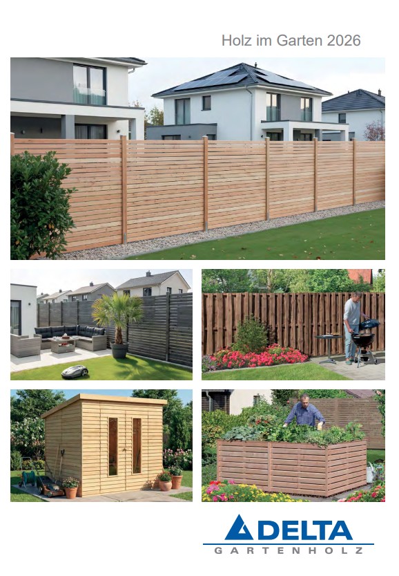 Katalog Delta Holz im Garten